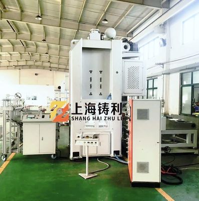 CE 24KW Aluminium Container Making Machine 12000KG With High Capacity