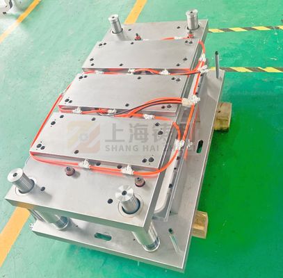 SMC VALVE Foil Container Production Line 16 Kw Aluminium Foil Container Machine