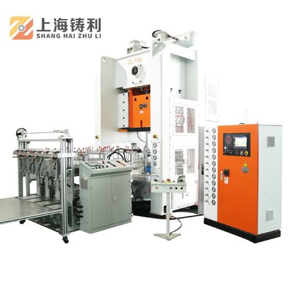 380V Aluminium Food Container Machine 50HZ Aluminium Foil Food Container Making Machine