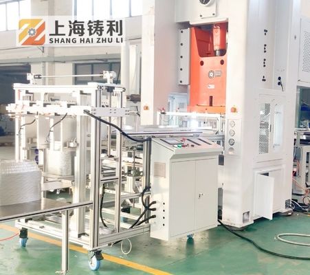 CE 24KW Aluminium Container Making Machine 12000KG With High Capacity