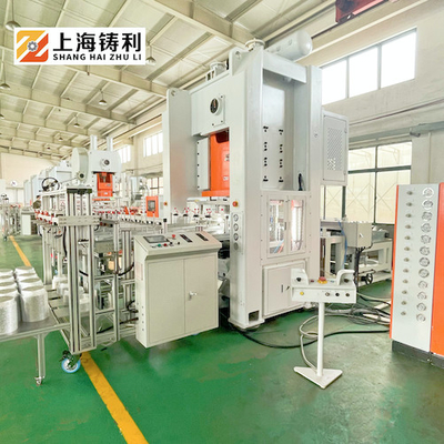 24KW Aluminium Foil Container Making Machine 50HZ Aluminium Foil Manufacturing Machine