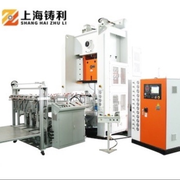 7.5m Aluminium Foil Container Making Machine Ce Aluminium Food Container Machine Line